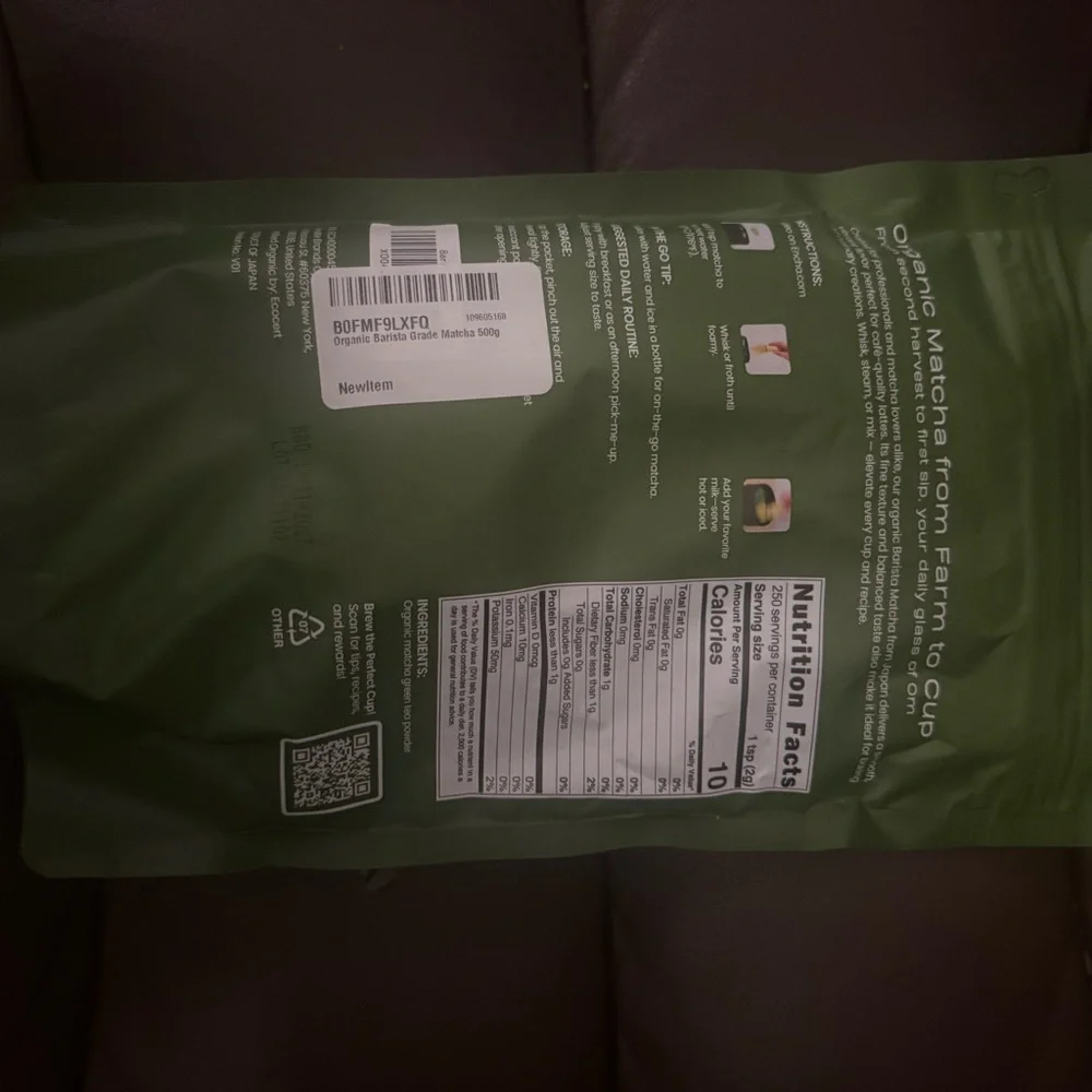Encha Matcha Barista Grade Latte Powder